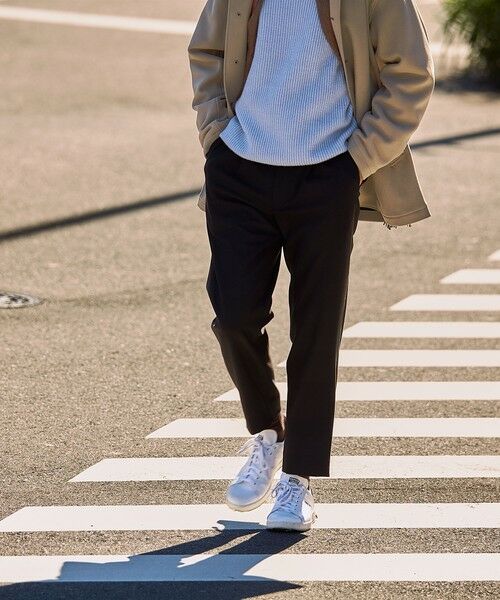 SHIPS / シップス ニット・セーター | SHIPS:〈手洗い可能〉7ゲージ ブラッシュド コットン クルーネック プルオーバー ニット | 詳細10