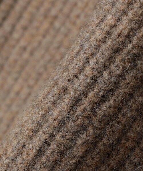 SHIPS / シップス ニット・セーター | SHIPS:〈手洗い可能〉7ゲージ ブラッシュド コットン クルーネック プルオーバー ニット | 詳細20