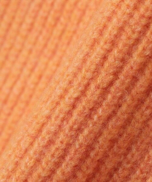 SHIPS / シップス ニット・セーター | SHIPS:〈手洗い可能〉7ゲージ ブラッシュド コットン クルーネック プルオーバー ニット | 詳細24