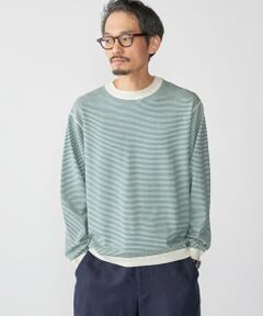 SHIPS / シップス ニット・セーター | SHIPS:〈洗濯機可能〉14ゲージ マイクロボーダー ウール スウェット ニット