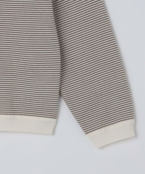 SHIPS / シップス ニット・セーター | SHIPS:〈洗濯機可能〉14ゲージ マイクロボーダー ウール スウェット ニット | 詳細13