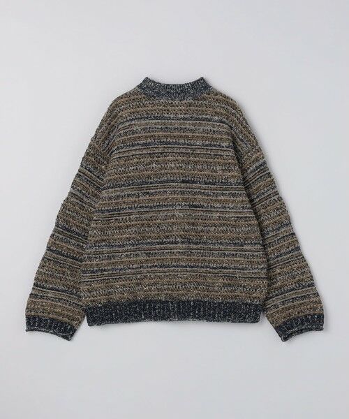 SHIPS / シップス ニット・セーター | crepuscule: MULTI BORDER MIX PO | 詳細3
