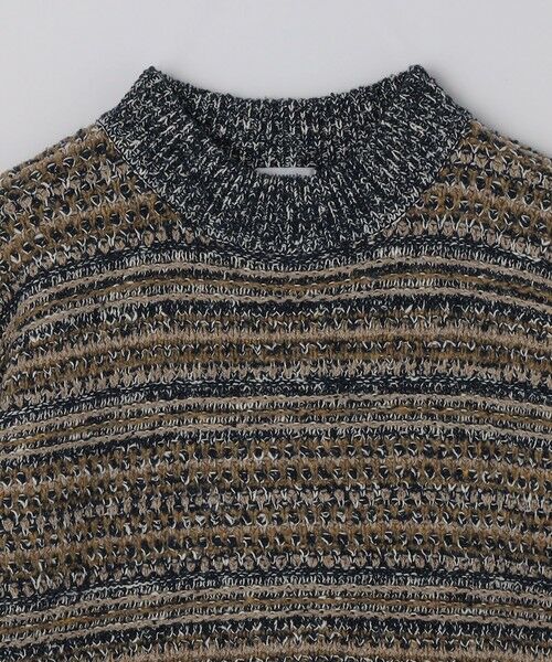 SHIPS / シップス ニット・セーター | crepuscule: MULTI BORDER MIX PO | 詳細4