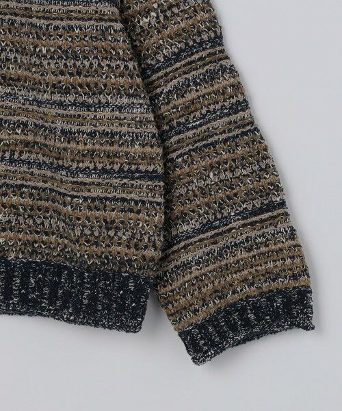 SHIPS / シップス ニット・セーター | crepuscule: MULTI BORDER MIX PO | 詳細5