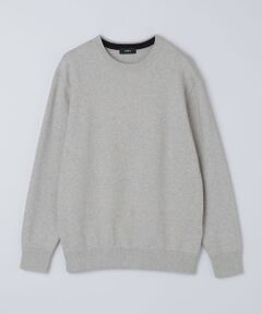 SHIPS / シップス ニット・セーター | SHIPS:〈洗濯機可能〉 コットン カシミヤ ソリッド クルーネック ニット