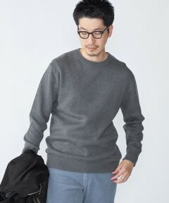 SHIPS / シップス ニット・セーター | SHIPS:〈洗濯機可能〉 コットン カシミヤ ソリッド クルーネック ニット