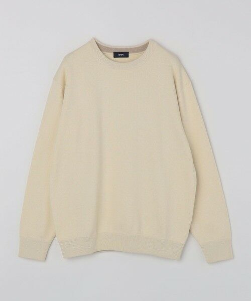 SHIPS / シップス ニット・セーター | SHIPS:〈洗濯機可能〉 コットン カシミヤ ソリッド クルーネック ニット | 詳細1