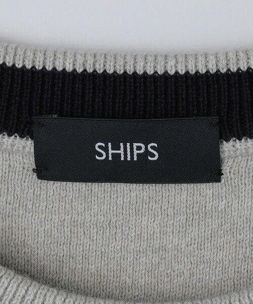 SHIPS / シップス ニット・セーター | SHIPS:〈洗濯機可能〉 コットン カシミヤ ソリッド クルーネック ニット | 詳細4