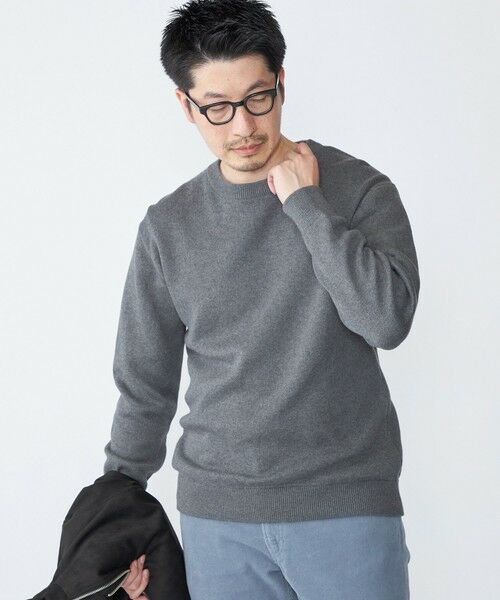 SHIPS / シップス ニット・セーター | SHIPS:〈洗濯機可能〉 コットン カシミヤ ソリッド クルーネック ニット | 詳細8