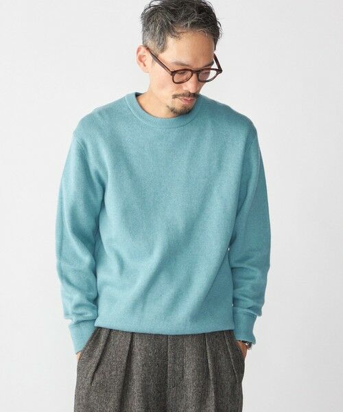 SHIPS / シップス ニット・セーター | SHIPS:〈洗濯機可能〉 コットン カシミヤ ソリッド クルーネック ニット | 詳細14