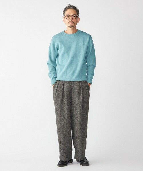 SHIPS / シップス ニット・セーター | SHIPS:〈洗濯機可能〉 コットン カシミヤ ソリッド クルーネック ニット | 詳細11