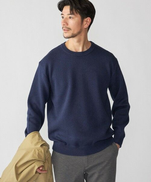 SHIPS / シップス ニット・セーター | SHIPS:〈洗濯機可能〉 コットン カシミヤ ソリッド クルーネック ニット | 詳細18