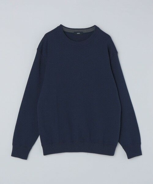 SHIPS / シップス ニット・セーター | SHIPS:〈洗濯機可能〉 コットン カシミヤ ソリッド クルーネック ニット | 詳細19