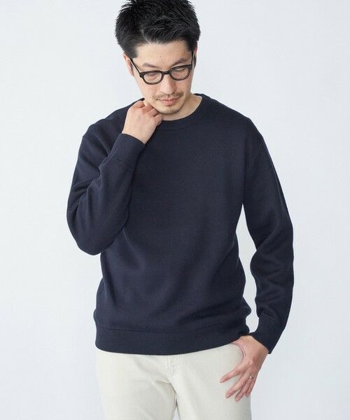 SHIPS / シップス ニット・セーター | SHIPS:〈洗濯機可能〉 コットン カシミヤ ソリッド クルーネック ニット | 詳細22