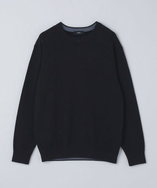 SHIPS / シップス ニット・セーター | SHIPS:〈洗濯機可能〉 コットン カシミヤ ソリッド クルーネック ニット | 詳細19
