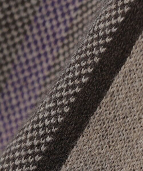 SHIPS / シップス ニット・セーター | SHIPS:〈洗濯機可能〉 コットン カシミヤ チェック クルーネック ニット | 詳細14