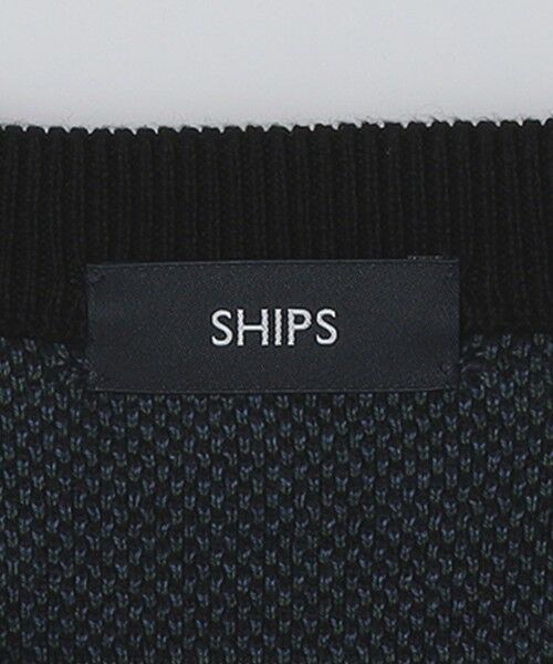 SHIPS / シップス ニット・セーター | SHIPS: 50th ANNIV コットン カシミヤ クルーネック SHIPSタータン ニット | 詳細13