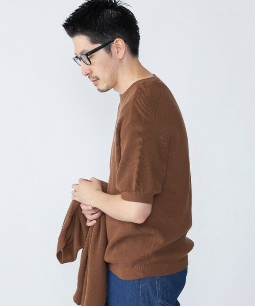 SHIPS / シップス ニット・セーター | SHIPS: 奥山メリヤス ニット Tシャツ | 詳細13