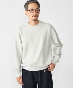 SHIPS / シップス ニット・セーター | SHIPS:〈手洗い可能〉TEXBRID(R) コットン ウール ピケ クルーネック ニット