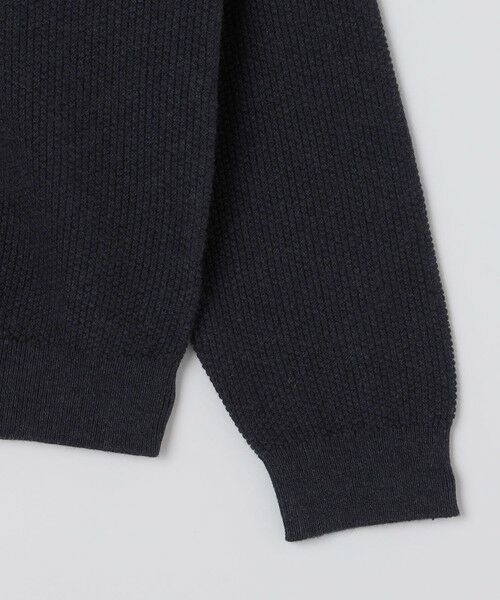 SHIPS / シップス ニット・セーター | SHIPS:〈手洗い可能〉TEXBRID(R) コットン ウール ピケ クルーネック ニット | 詳細17