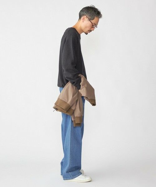 SHIPS / シップス ニット・セーター | SHIPS:〈手洗い可能〉TEXBRID(R) コットン ウール ピケ クルーネック ニット | 詳細8