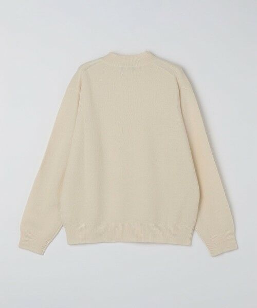 SHIPS / シップス ニット・セーター | SHIPS:〈手洗い可能〉7ゲージ ウール カシミヤ ボイル モックネック | 詳細4