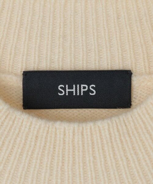 SHIPS / シップス ニット・セーター | SHIPS:〈手洗い可能〉7ゲージ ウール カシミヤ ボイル モックネック | 詳細6