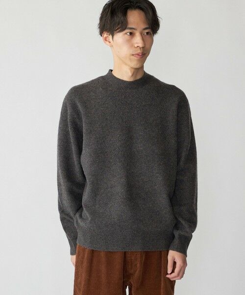 SHIPS / シップス ニット・セーター | SHIPS:〈手洗い可能〉7ゲージ ウール カシミヤ ボイル モックネック | 詳細10