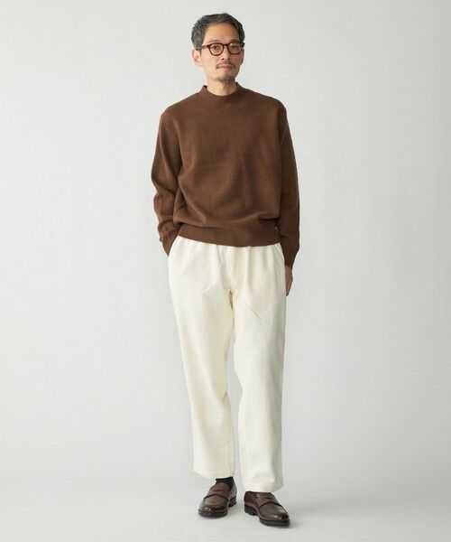 SHIPS / シップス ニット・セーター | SHIPS:〈手洗い可能〉7ゲージ ウール カシミヤ ボイル モックネック | 詳細13