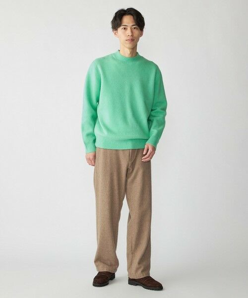 SHIPS / シップス ニット・セーター | SHIPS:〈手洗い可能〉7ゲージ ウール カシミヤ ボイル モックネック | 詳細19