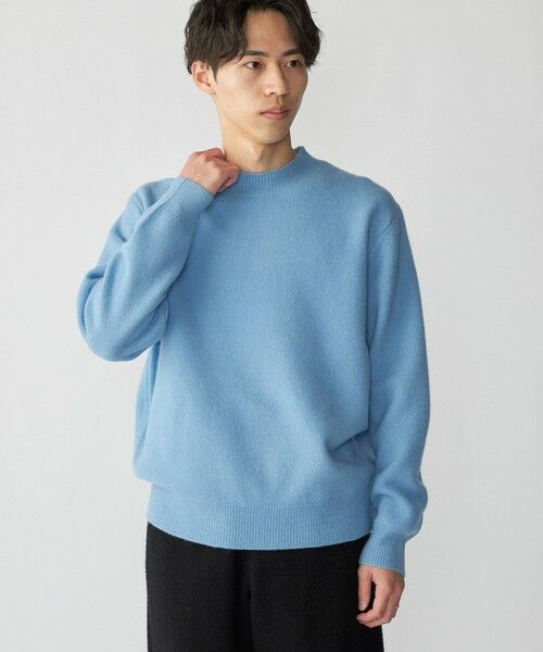 SHIPS / シップス ニット・セーター | SHIPS:〈手洗い可能〉7ゲージ ウール カシミヤ ボイル モックネック | 詳細27