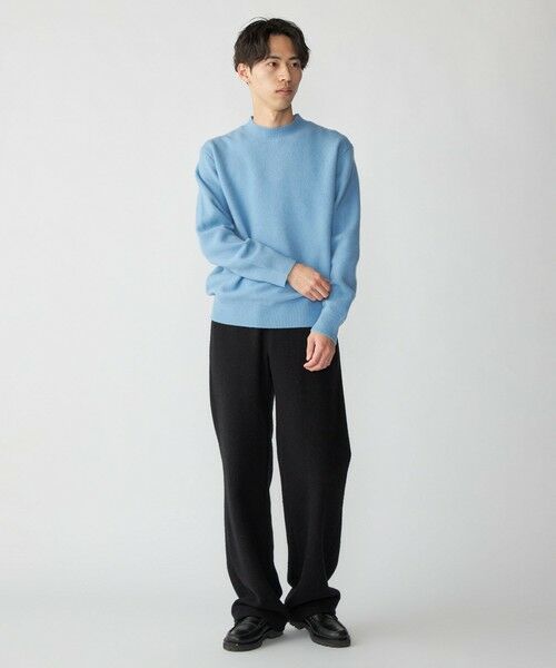 SHIPS / シップス ニット・セーター | SHIPS:〈手洗い可能〉7ゲージ ウール カシミヤ ボイル モックネック | 詳細23
