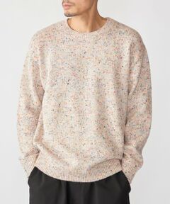 SHIPS: 〈手洗い可能〉カラー ネップ ニット