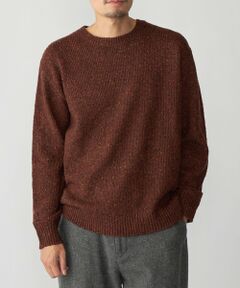 SHIPS / シップス ニット・セーター | SHIPS: 〈手洗い可能〉カラー ネップ ニット