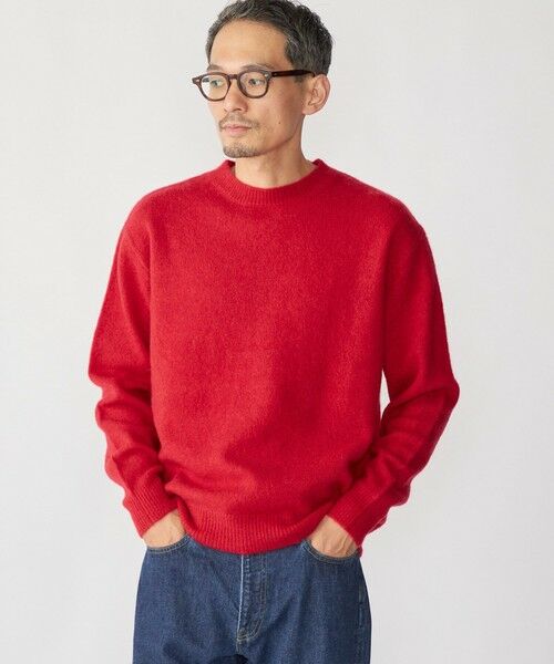 SHIPS / シップス ニット・セーター | SHIPS: 5ゲージ ヤク ブレンド クルーネック ニット | 詳細10