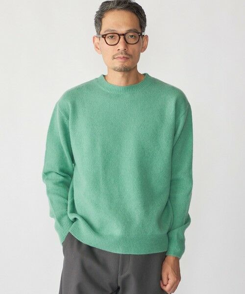 SHIPS / シップス ニット・セーター | SHIPS: 5ゲージ ヤク ブレンド クルーネック ニット | 詳細14