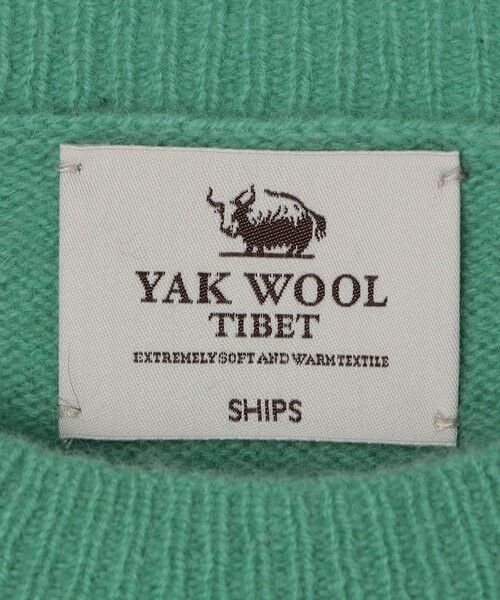 SHIPS / シップス ニット・セーター | SHIPS: 5ゲージ ヤク ブレンド クルーネック ニット | 詳細18