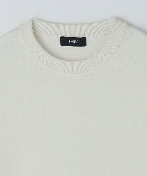 SHIPS / シップス ニット・セーター | SHIPS:〈洗濯機可能〉コットン ウール TEXBRID(R) クルーネック プルオーバー ニット | 詳細12