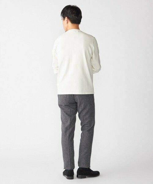 SHIPS / シップス ニット・セーター | SHIPS:〈洗濯機可能〉コットン ウール TEXBRID(R) クルーネック プルオーバー ニット | 詳細6