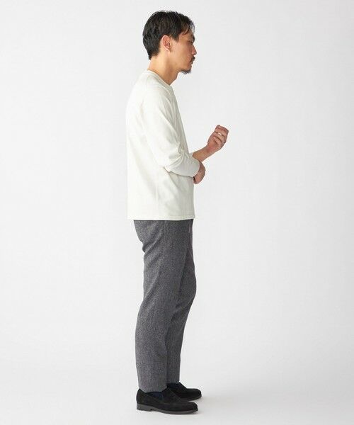 SHIPS / シップス ニット・セーター | SHIPS:〈洗濯機可能〉コットン ウール TEXBRID(R) クルーネック プルオーバー ニット | 詳細7