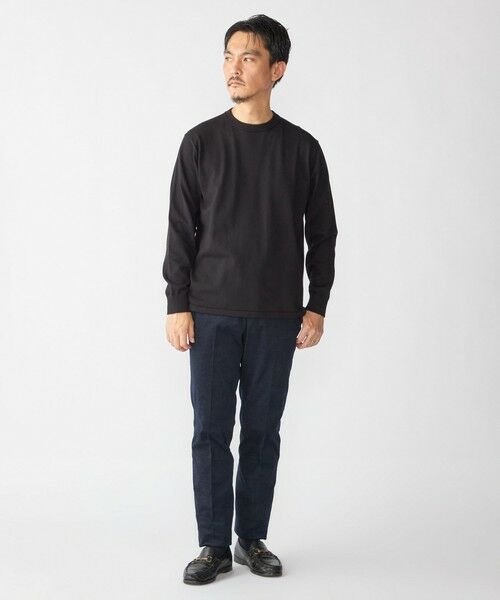 SHIPS / シップス ニット・セーター | SHIPS:〈洗濯機可能〉コットン ウール TEXBRID(R) クルーネック プルオーバー ニット | 詳細23