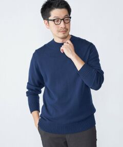 SHIPS / シップス ニット・セーター | SHIPS:〈手洗い可能〉9ゲージ コンフォート モックネック プルオーバー ニット