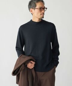 SHIPS / シップス ニット・セーター | SHIPS:〈手洗い可能〉9ゲージ コンフォート モックネック プルオーバー ニット