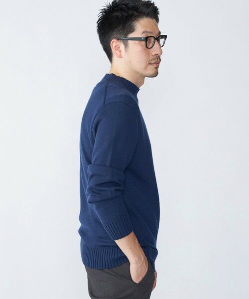 SHIPS / シップス ニット・セーター | SHIPS:〈手洗い可能〉9ゲージ コンフォート モックネック プルオーバー ニット | 詳細30