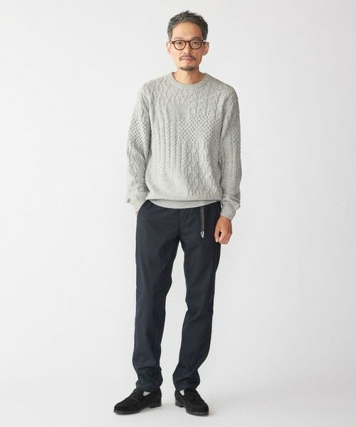 SHIPS / シップス ニット・セーター | SHIPS: 〈手洗い可能〉コットン ウール アラン プルオーバー ニット | 詳細1