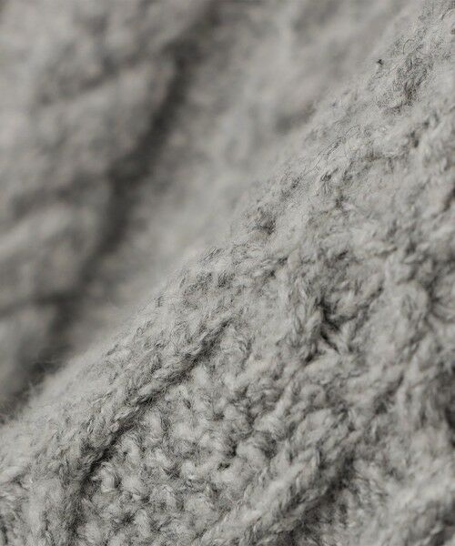 SHIPS / シップス ニット・セーター | SHIPS: 〈手洗い可能〉コットン ウール アラン プルオーバー ニット | 詳細4