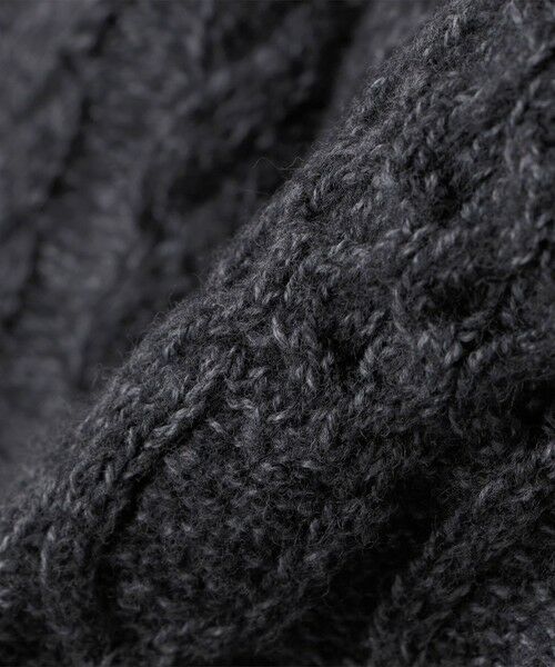 SHIPS / シップス ニット・セーター | SHIPS: 〈手洗い可能〉コットン ウール アラン プルオーバー ニット | 詳細8