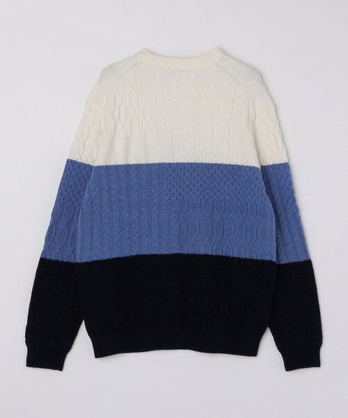SHIPS / シップス ニット・セーター | SHIPS: 〈手洗い可能〉コットン ウール アラン プルオーバー ニット | 詳細18