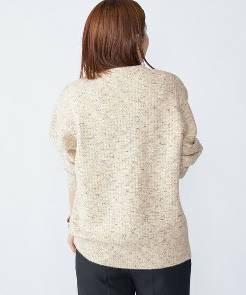 SHIPS / シップス ニット・セーター | 【WEB限定】SHIPS:〈手洗い可能〉カラー ネップ ワッフル クルーネック ニット | 詳細9