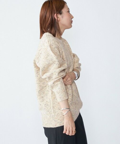 SHIPS / シップス ニット・セーター | 【WEB限定】SHIPS:〈手洗い可能〉カラー ネップ ワッフル クルーネック ニット | 詳細11